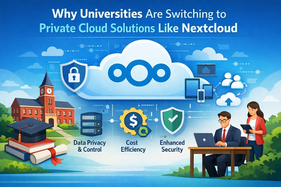Why Universities Are Switching to Private Cloud Solutions Like Nextcloud